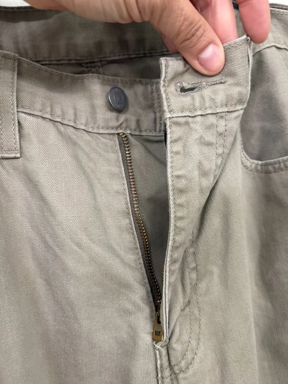 🛍️ Levi’s 559 Relaxed Straight Fit Tan Khaki Denim Jeans W33 L34